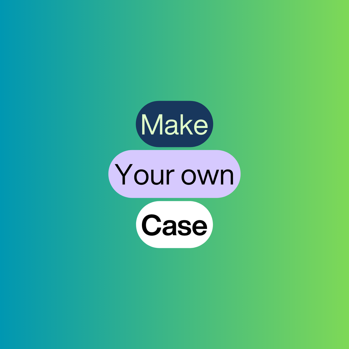 Create Your Own: Bring Your Custom Design. iPhone